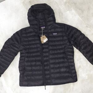 Black Puffer Jacket with Hood